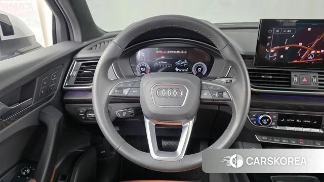 Audi Q5 (FY) 2023 Белый из Кореи, фото 3