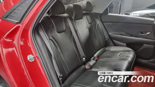 Hyundai Avante (CN7) 2021 Красный из Кореи, фото 3