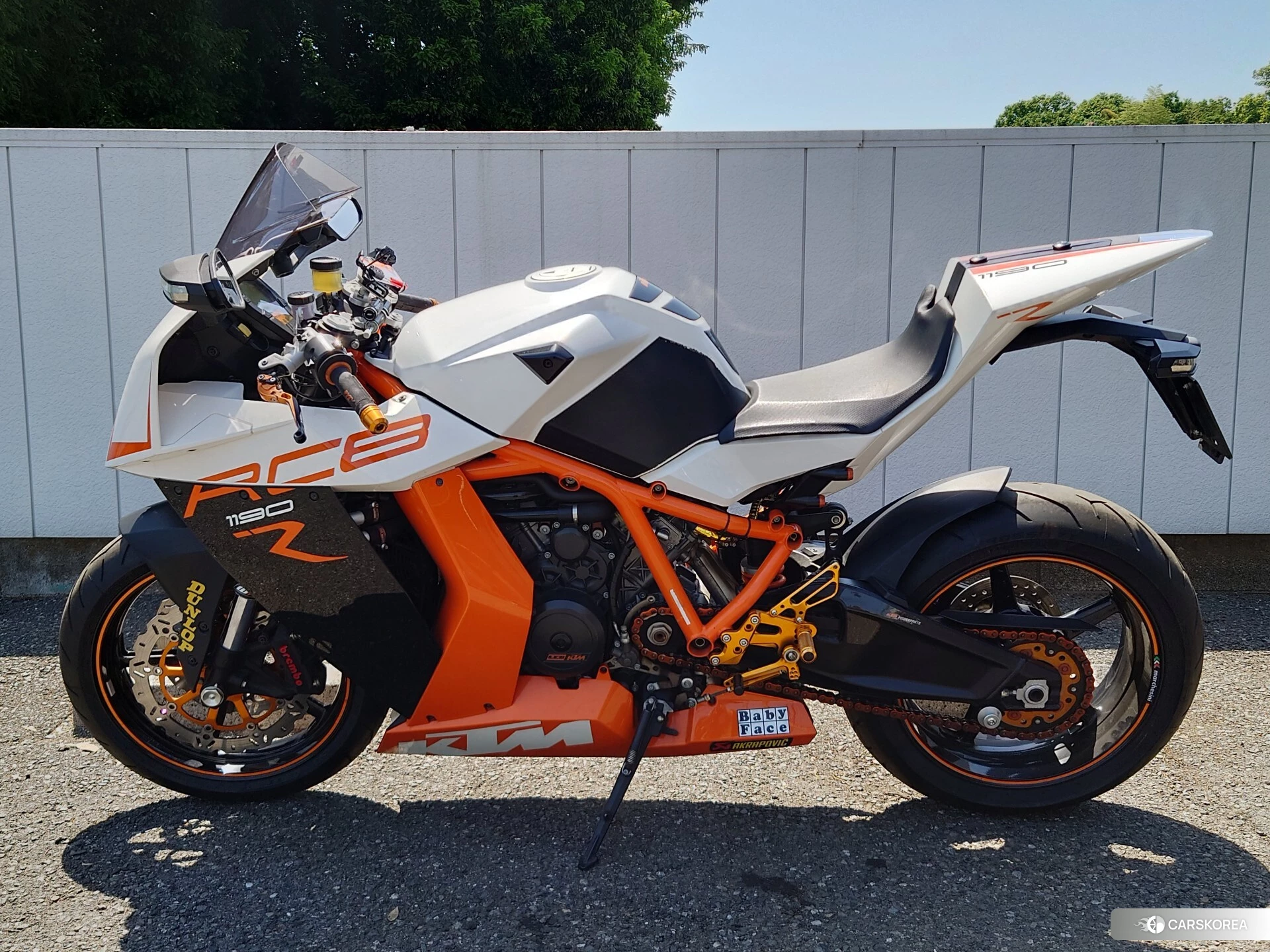 Проданный KTM 1190 RC8 R 2014 из Японии