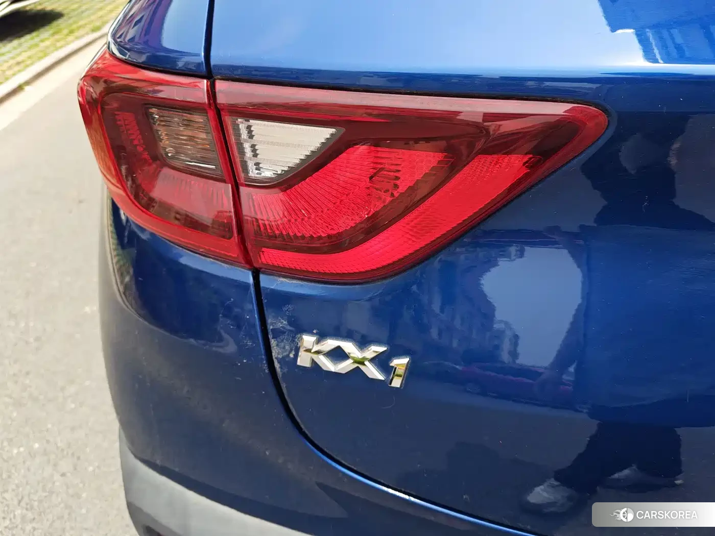 Kia KX1 2022 Синий из Китая, фото 3