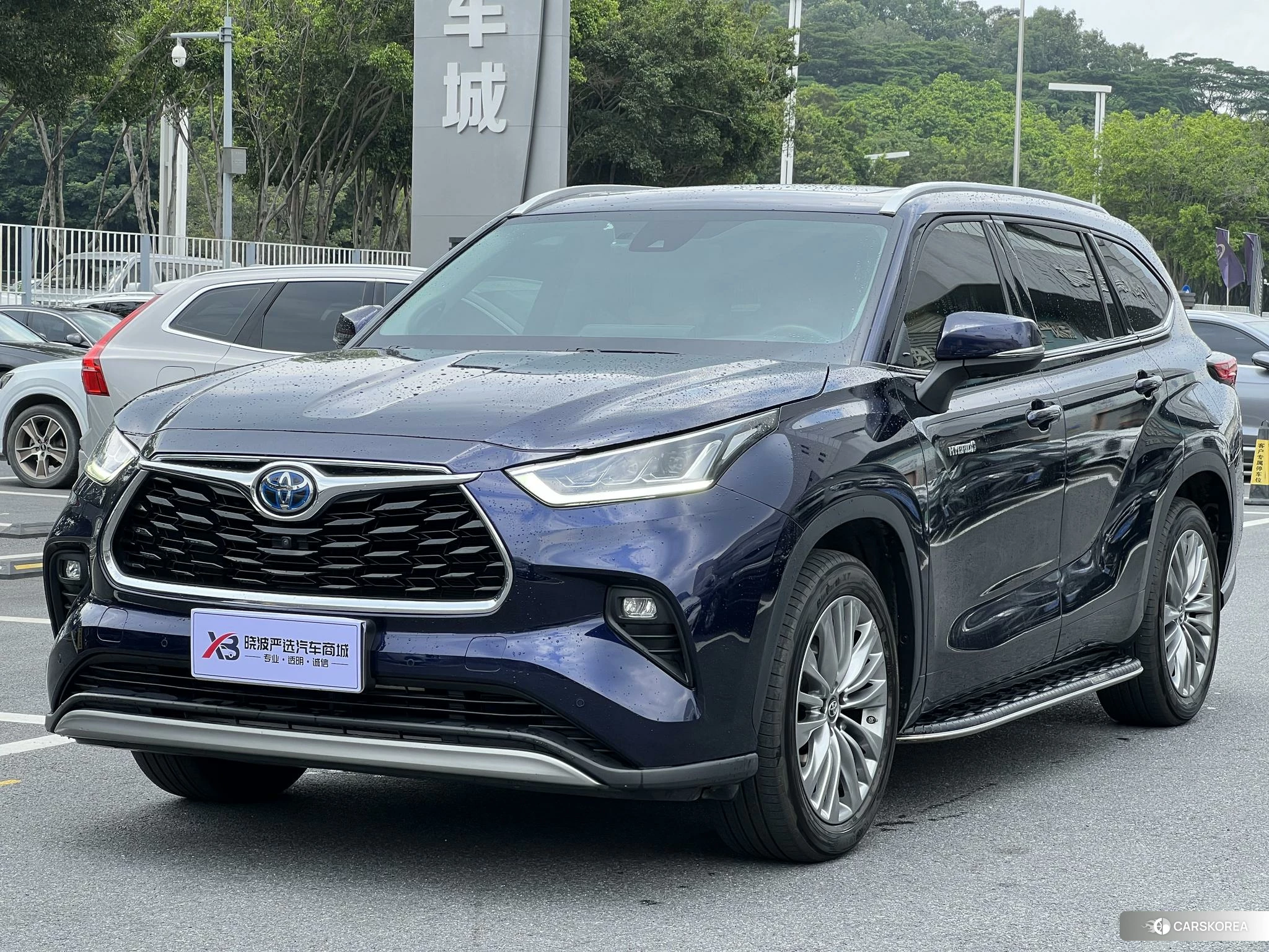 Toyota Highlander 2021 Синий из Китая, фото 3