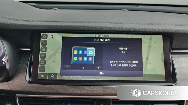 Kia K7 Premier Hybrid 2021 Черный из Кореи, фото 3