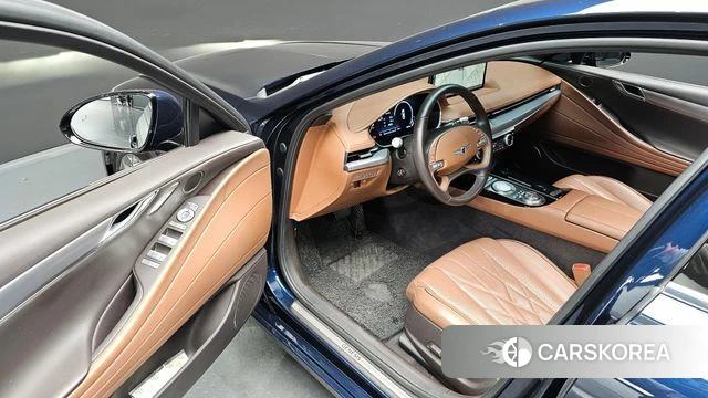 Genesis G80 (RG3) 2021 Синий из Кореи, фото 3