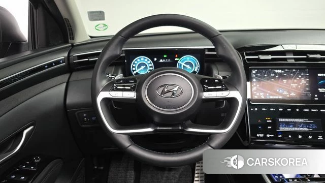 Hyundai Tucson Hybrid (NX4) 2022 Серый из Кореи, фото 3