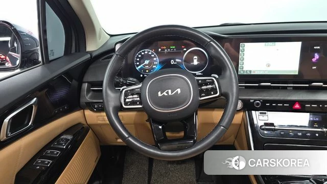 Kia Carnival 4th generation 2022 Небесно-голубой из Кореи, фото 3