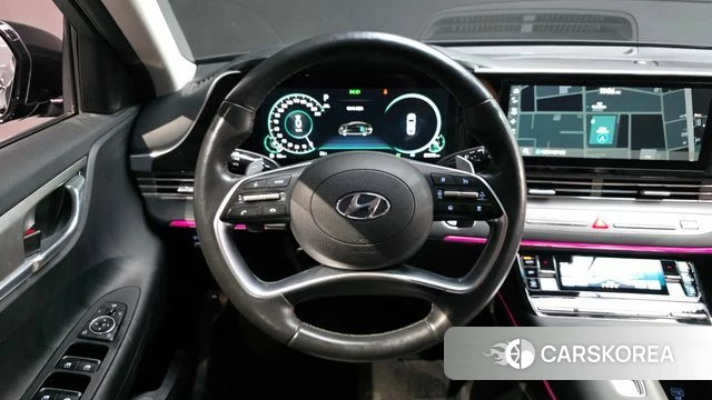 Hyundai The New Grandeur IG Hybrid 2021 Черный из Кореи, фото 3