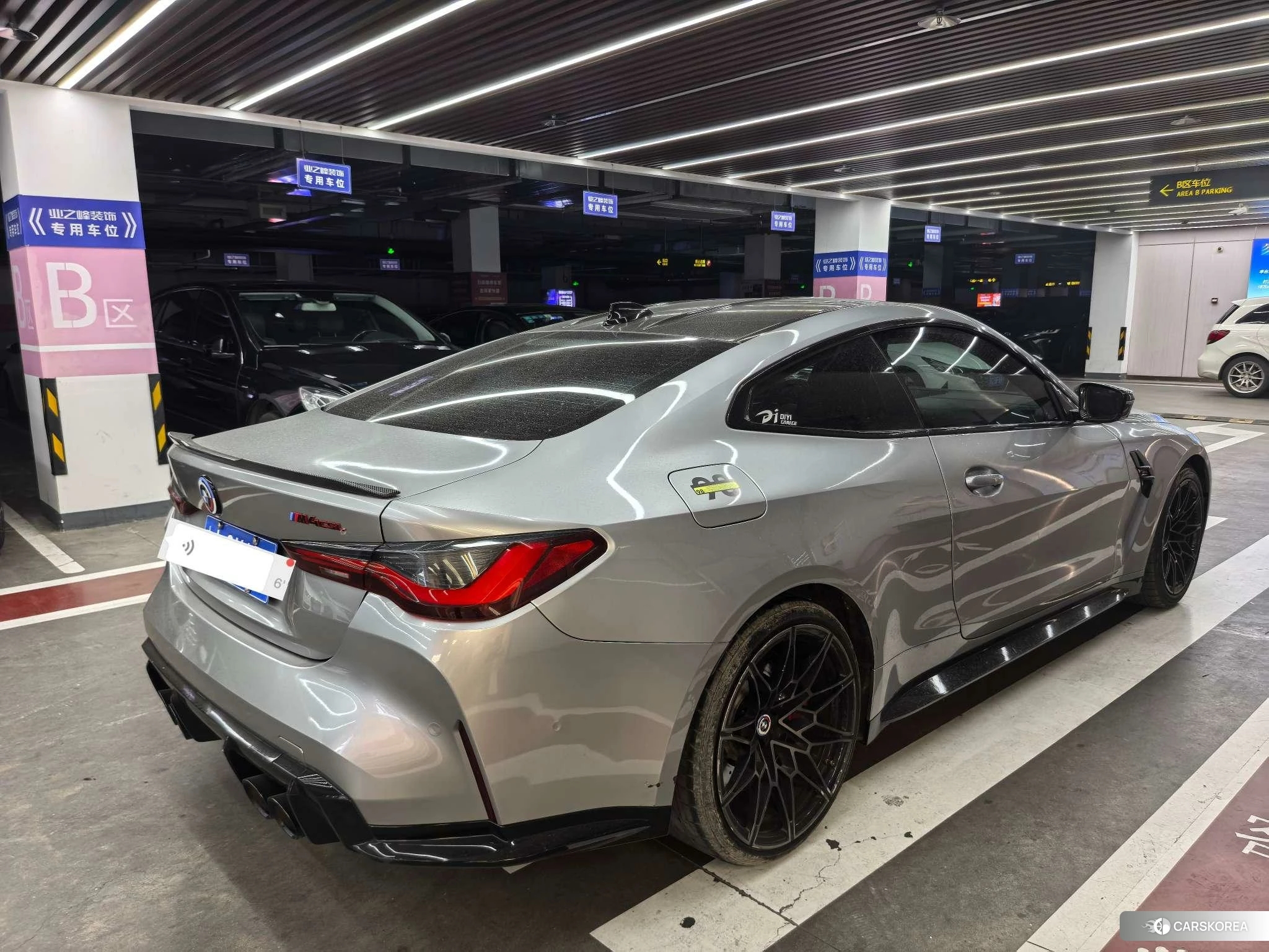 BMW M4 2022 Серебристо-серый из Китая, фото 3