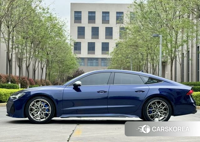 Audi A7 2021 Синий из Китая, фото 3