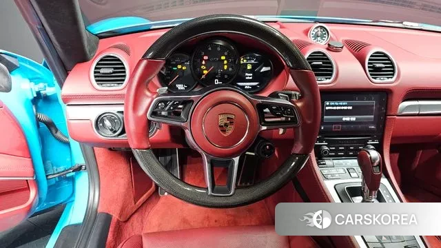 Porsche 718 Cayman 2021 Синий из Кореи, фото 3