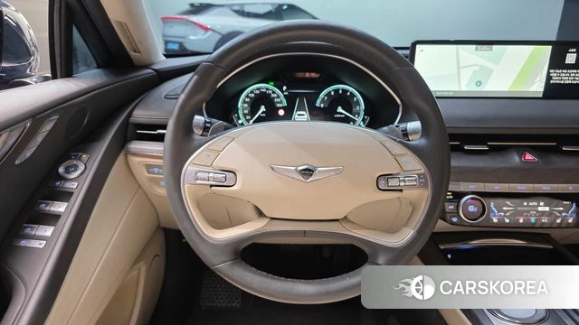 Genesis G80 (RG3) 2021 Синий из Кореи, фото 3