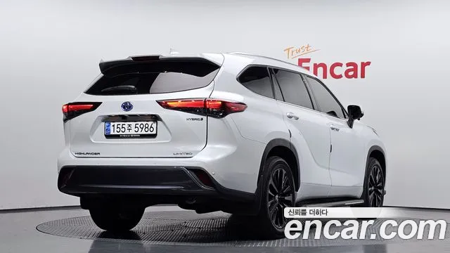 Toyota Highlander 4th Generation 2023 Белый из Кореи, фото 3