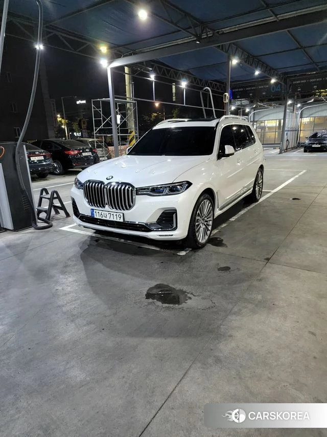 BMW X7 (G07) 2021 Белый из Кореи, фото 3