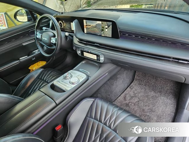 Genesis G90 (RS4) 2022 Темно-зеленый из Кореи, фото 3