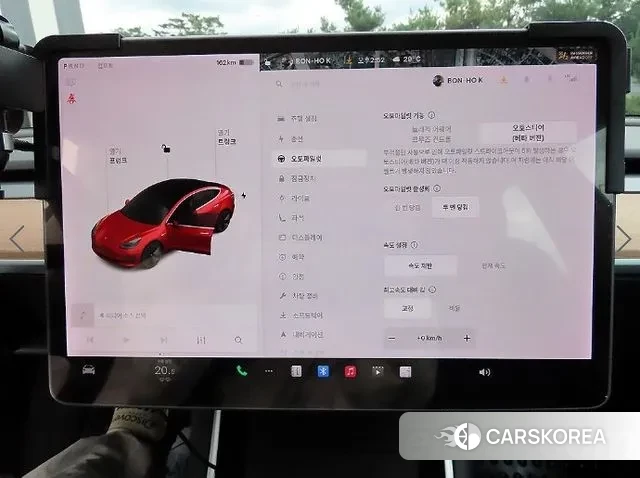 Tesla Model 3 2020 Красный из Кореи, фото 3
