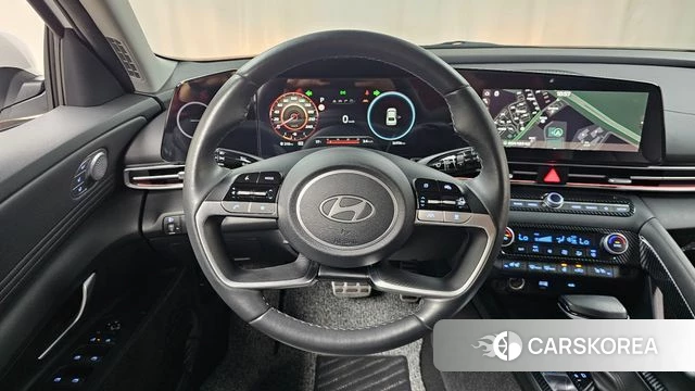 Hyundai The New Avante (CN7) 2023 Белый из Кореи, фото 3