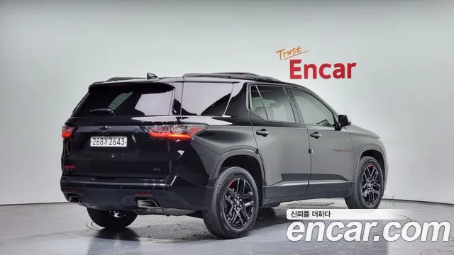 Chevrolet (GM Daewoo) Traverse 2020 Черный из Кореи, фото 3