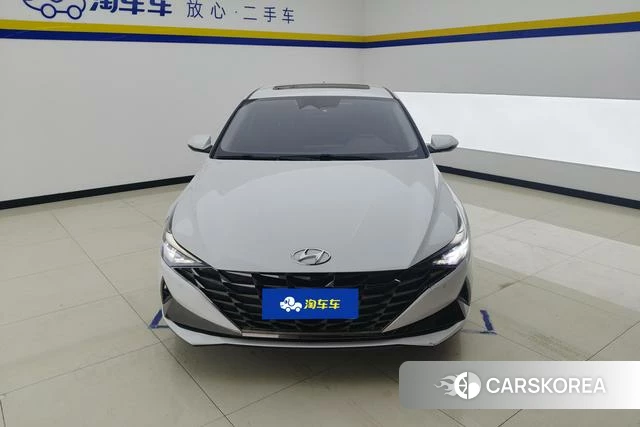 Hyundai Elantra 2021 Белый из Китая, фото 3
