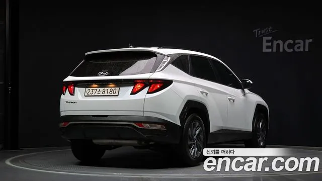 Hyundai Tucson Hybrid (NX4) 2020 Белый из Кореи, фото 3