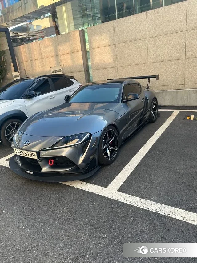 Toyota Supra 5th Generation 2020 Серый из Кореи, фото 3