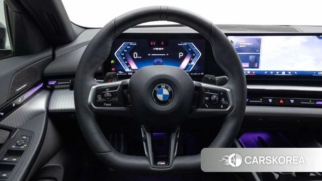 BMW 5 Series (G60) 2023 Синий из Кореи, фото 3