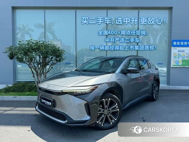 Toyota GAC bZ4X 2022 Темно-серый из Китая, фото 3