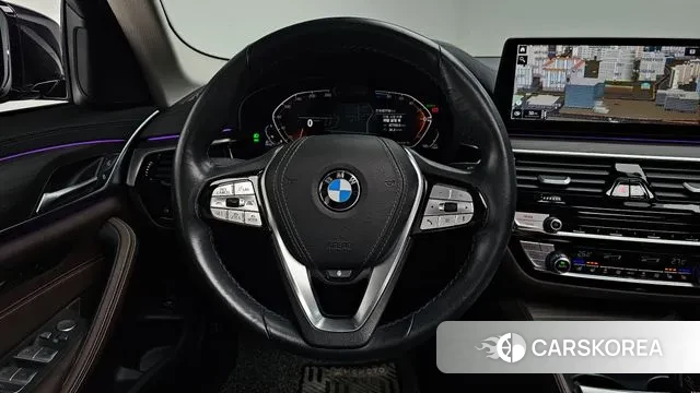 BMW 5 Series (G30) 2020 Черный из Кореи, фото 3