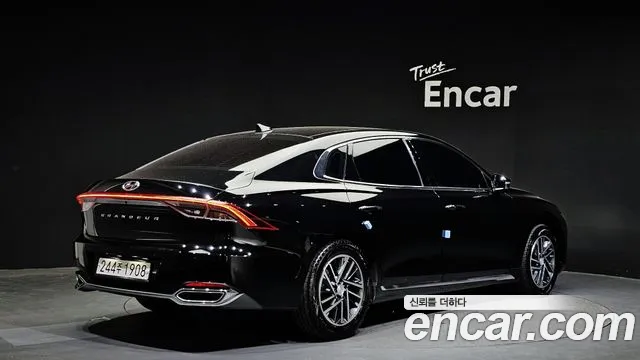 Hyundai The New Grandeur IG 2020 Черный из Кореи, фото 3