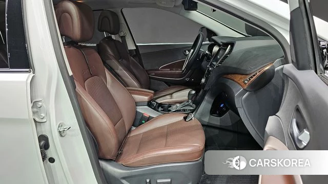 Hyundai Santa Fe The Prime 2018 Белый из Кореи, фото 3
