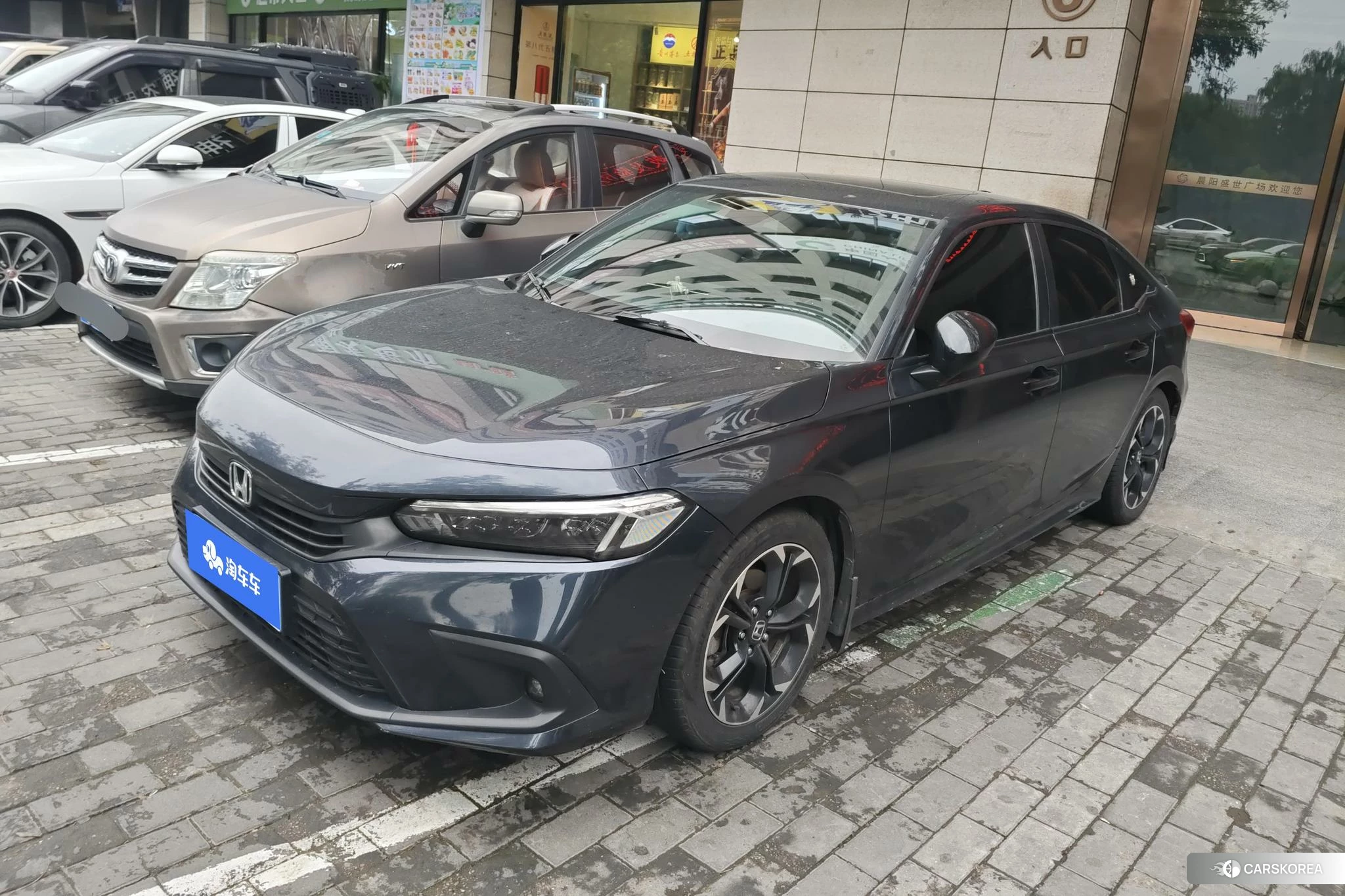 Honda Civic 2021 Темно-серый из Китая, фото 3