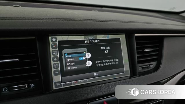 Kia Come New K7 2018 Синий из Кореи, фото 3