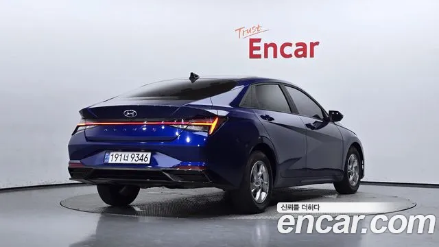 Hyundai Avante (CN7) 2020 Синий из Кореи, фото 3