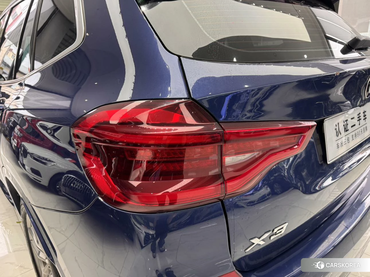 BMW X3 2020 Синий из Китая, фото 3