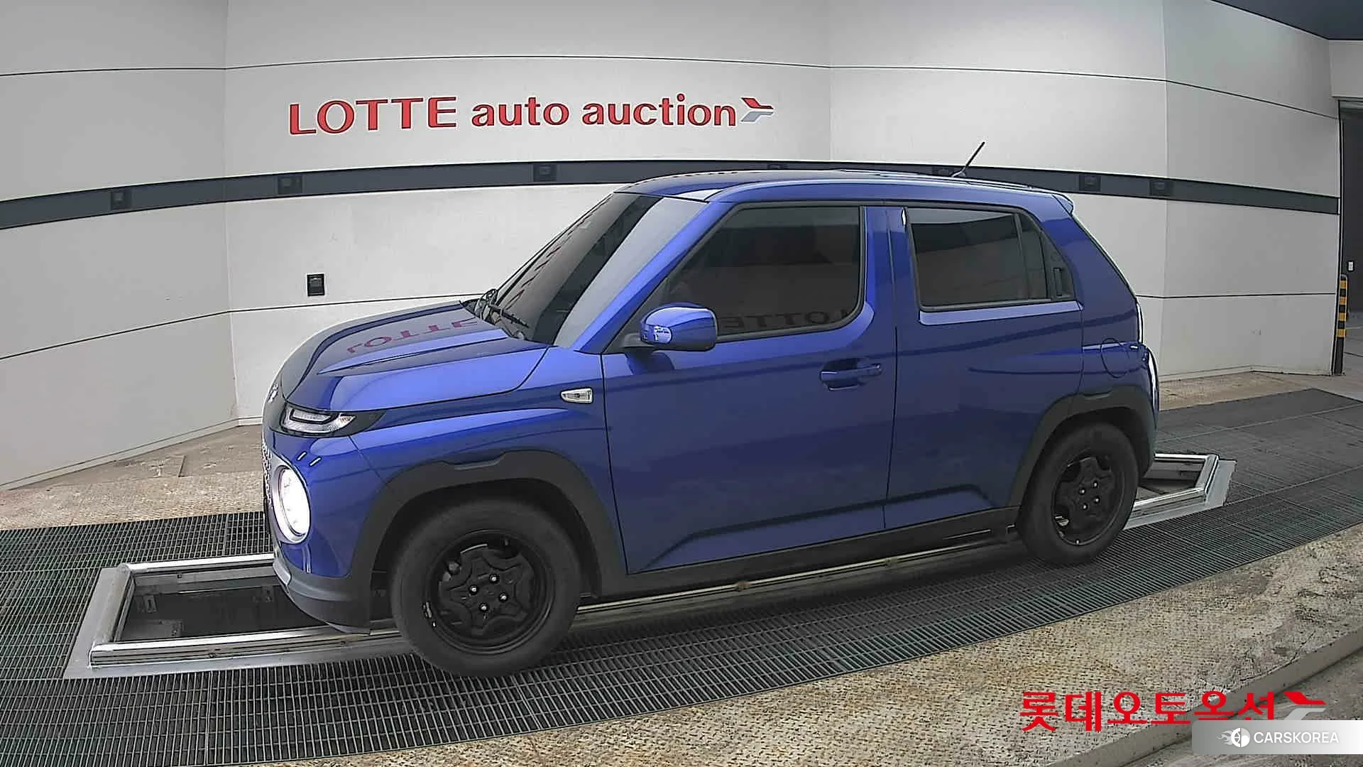 Hyundai Casper 2022 Intense Blue Pearl из Кореи, фото 3