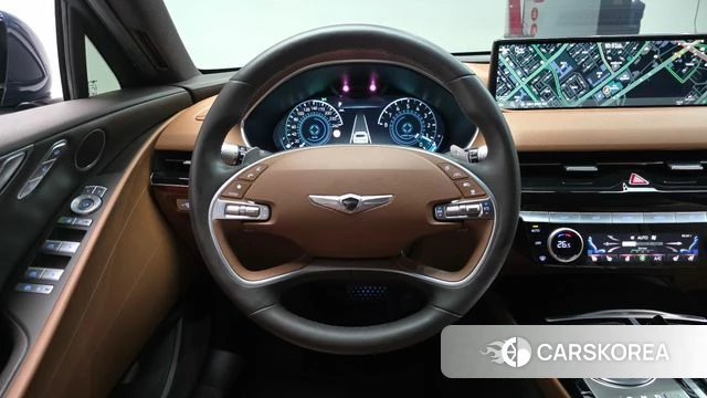 Genesis G80 (RG3) 2022 Синий из Кореи, фото 3