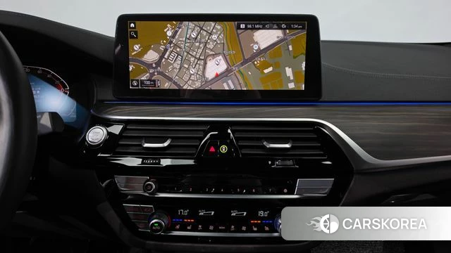 BMW 5 Series (G30) 2020 Черный из Кореи, фото 3