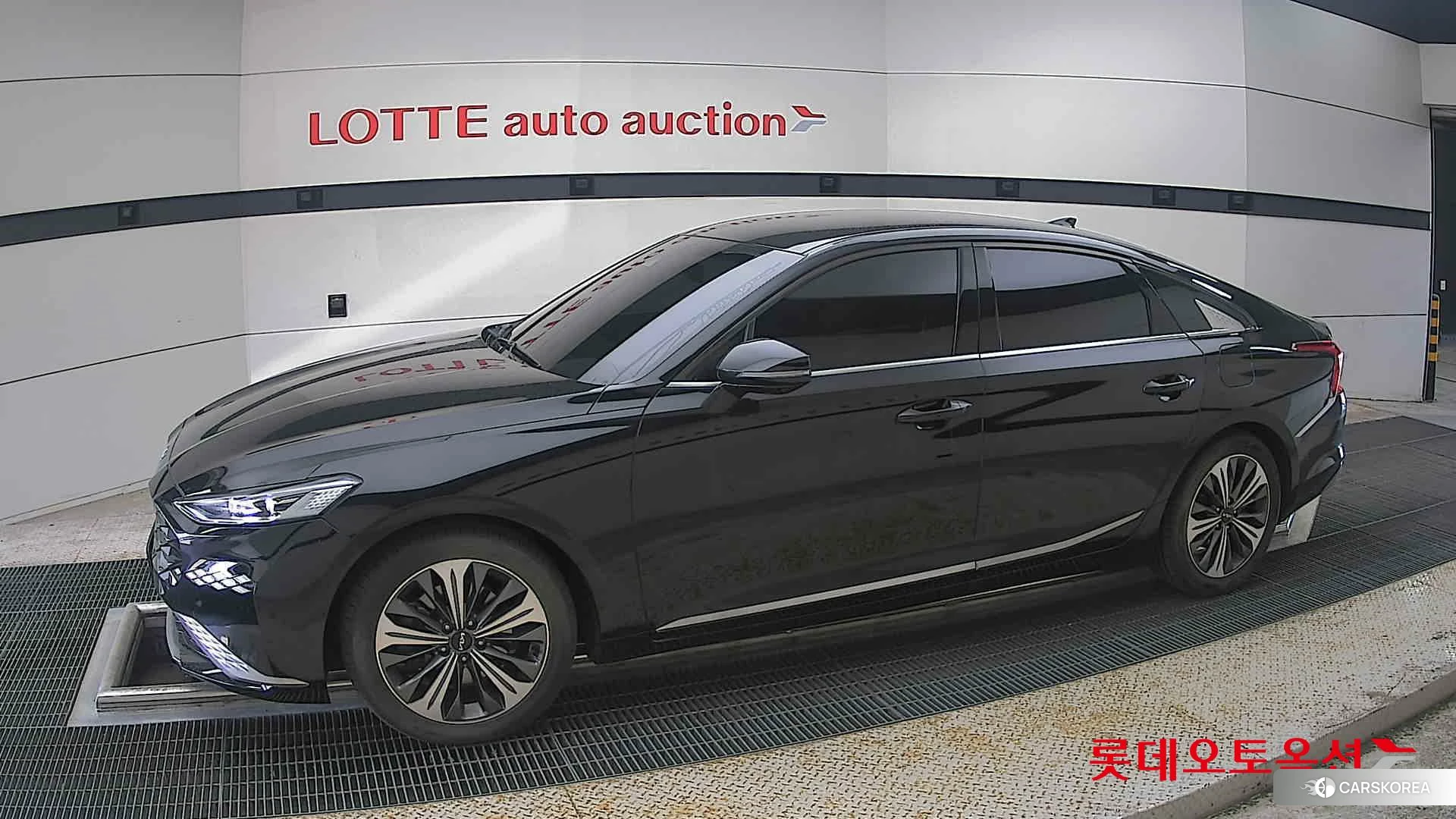 Kia K8 2022 Aurora Black Pearl из Кореи, фото 3