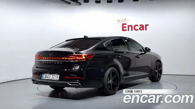 Kia K7 Premier Hybrid 2020 Черный из Кореи, фото 3