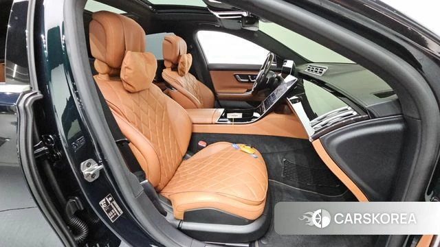 Mercedes-Benz S-Class W223 2021 Темно-зеленый из Кореи, фото 3