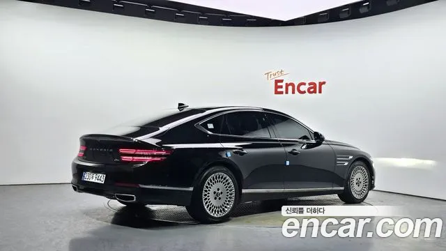 Genesis G80 (RG3) 2022 Черный из Кореи, фото 3