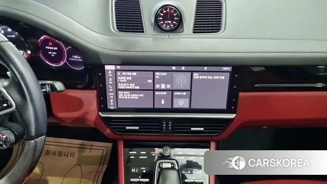 Porsche Cayenne (PO536) 2021 Черный из Кореи, фото 3