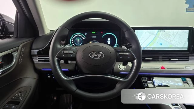 Hyundai The New Grandeur IG Hybrid 2020 Серый из Кореи, фото 3