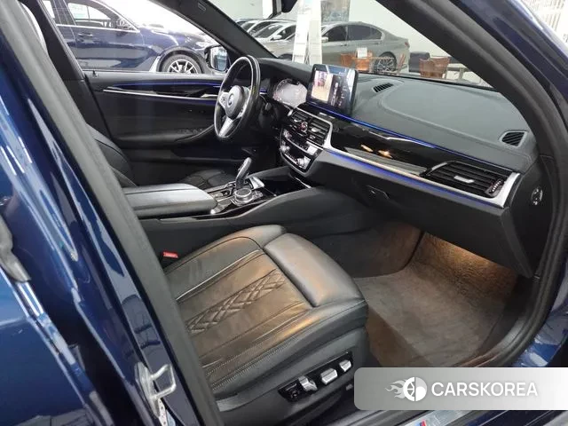 BMW 5 Series (G30) 2021 Синий из Кореи, фото 3