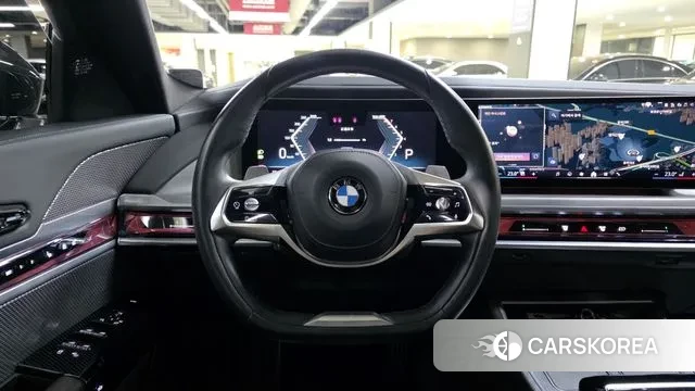 BMW 7 Series (G70) 2023 Серый из Кореи, фото 3