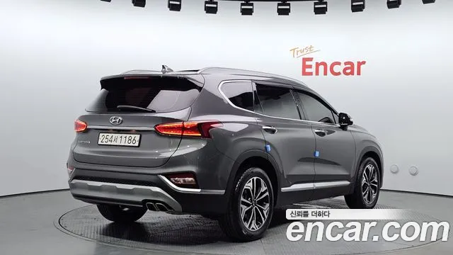 Hyundai Santa Fe TM 2020 Серый из Кореи, фото 3