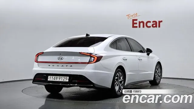 Hyundai Sonata (DN8) 2021 Белый из Кореи, фото 3