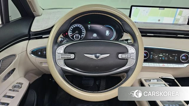 Genesis GV70 2021 Темно-зеленый из Кореи, фото 3