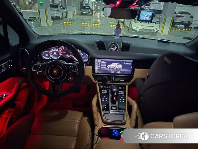 Porsche Cayenne (PO536) 2019 Синий из Кореи, фото 3