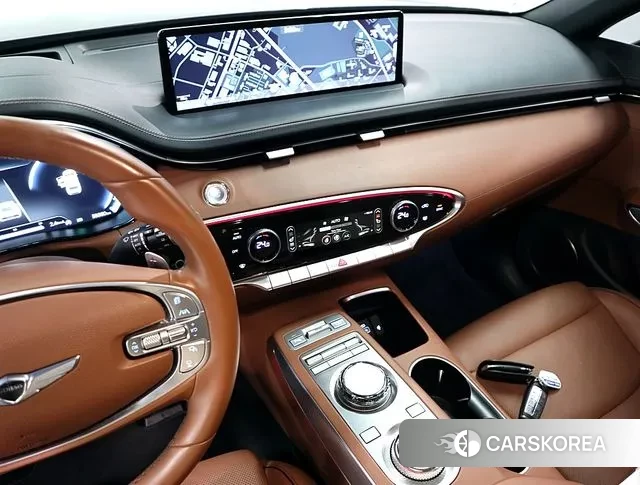 Genesis GV70 2021 Синий из Кореи, фото 3