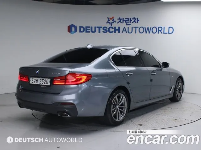 BMW 5 Series (G30) 2018 Серый из Кореи, фото 3