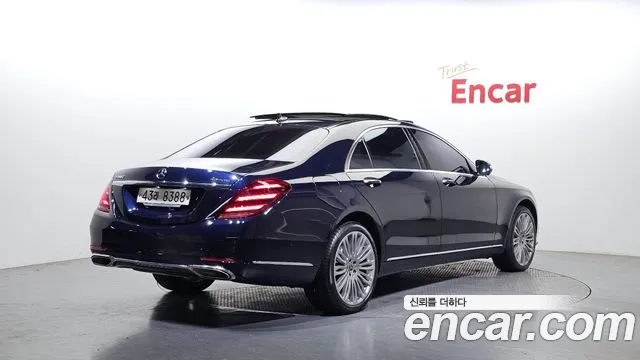 Mercedes-Benz S-Class W222 2019 Синий из Кореи, фото 3